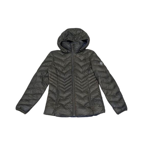 Michael Michael Kors Packable Down Fill Quilted Coat Gorpcore Winterwear Jacket - Picture 1 of 5